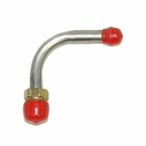 1966 Pontiac GTO Pump to Carburetor Fuel Line 8cyl 4 BBL Short Steel - PPC6603OM